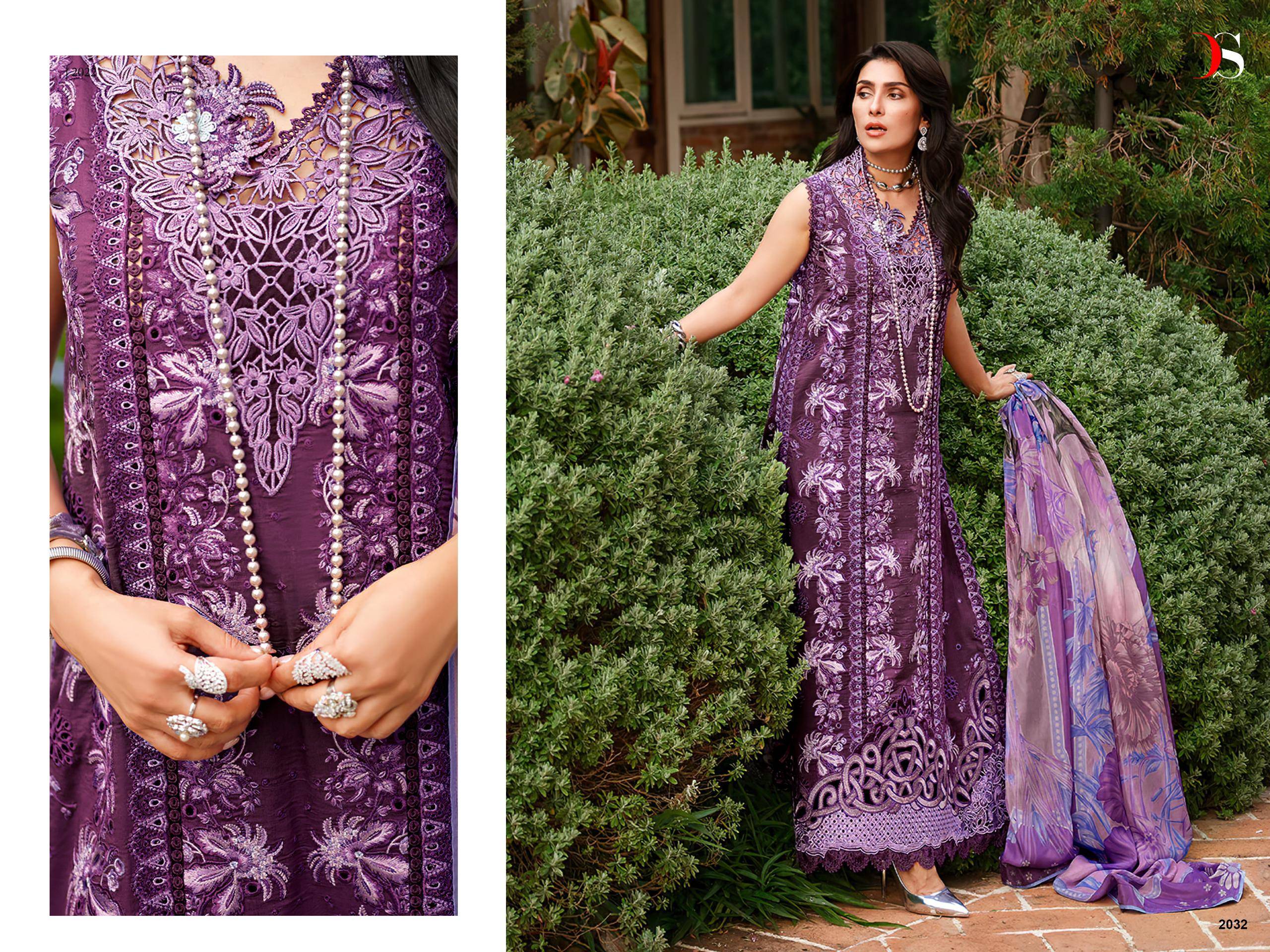 MUSHQ vol.4 DEEPSY SUITS 2031 To 2036 Series Beautiful Pakistani Suits Wear Pure cotton Embroidered Dresses At Wholesale Price